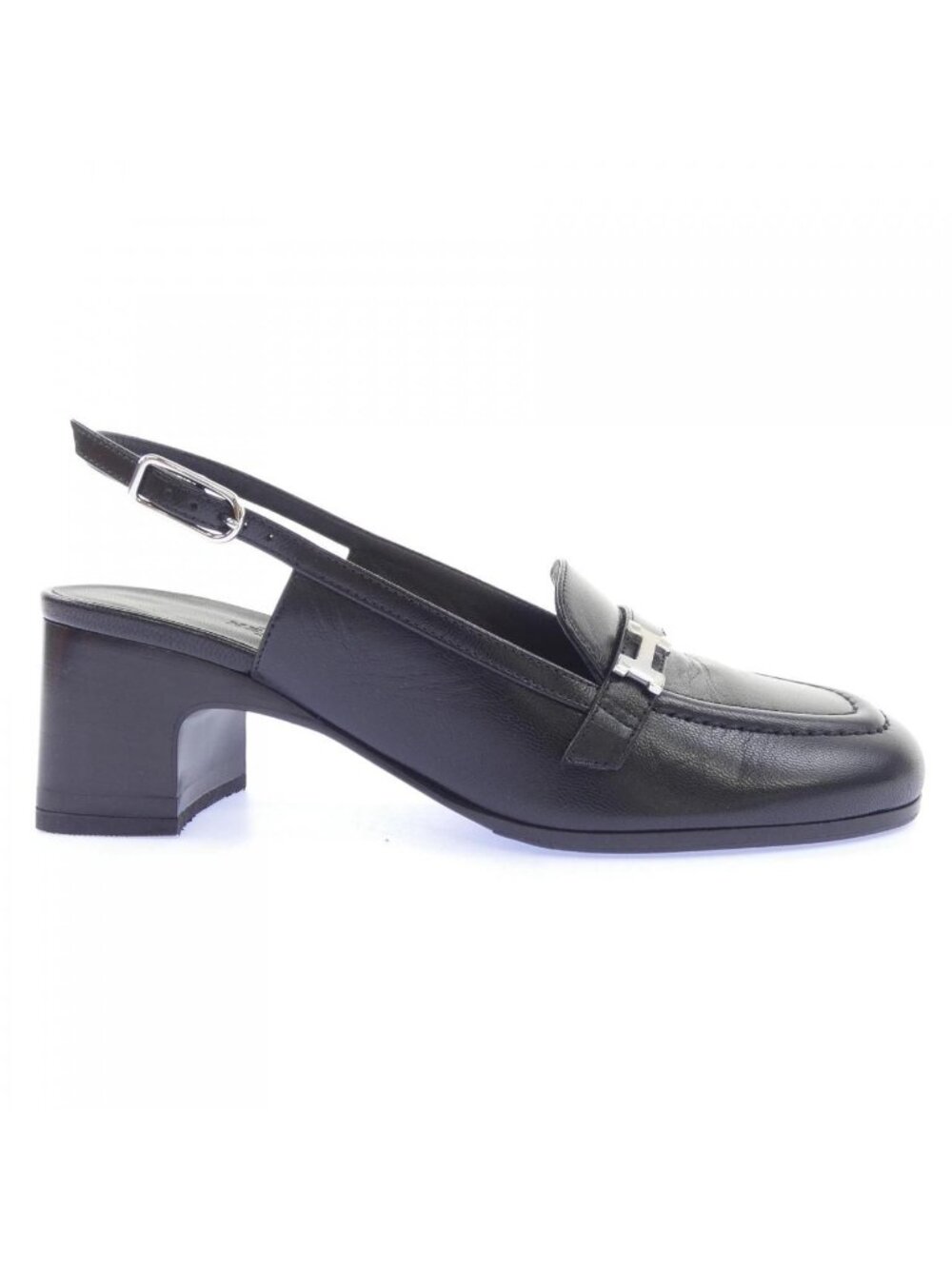 Hermes Paris H Buckle Pumps Heel